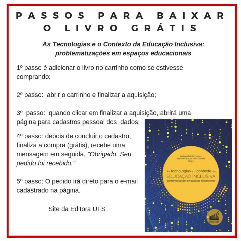 Livro As Tecnologias e o Contexto da Educação Inclusiva_Barbara Coelho